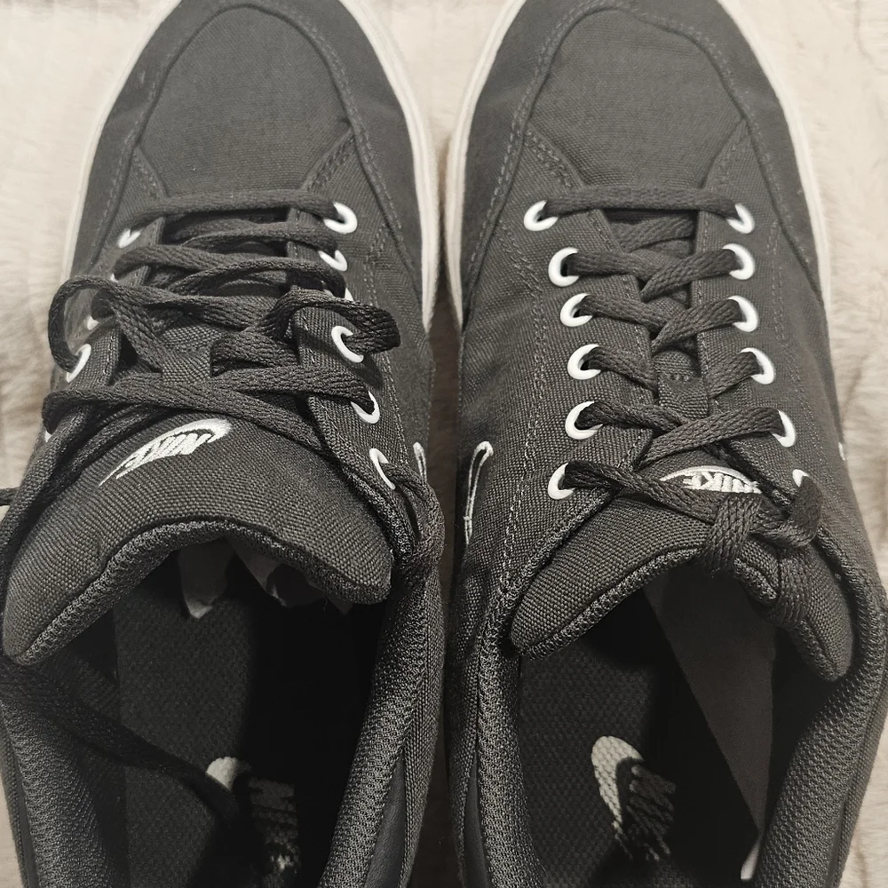 Nike SB Chron 2 Canvas Grey White Skate Shoes Men’s Size 9 - Picture 4 of 6